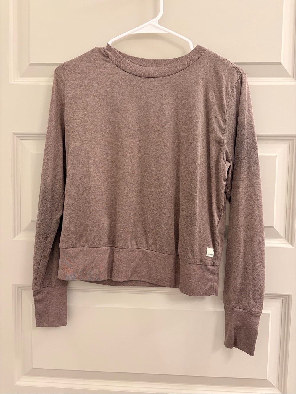 Vuori Long Sleeve Tee in Dusty Mauve
